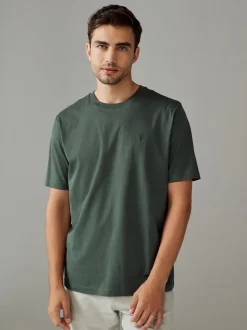 Bleu/Vert/Neutre/Brown - Ajustement régulier - T-shirt 4 Pack