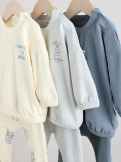 Blue Milk Club - Hauts et Leggings 6 pièces bébé (0mois-3ans)