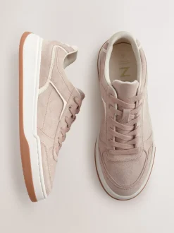 Blush Rose - Forever Comfort® Panelled Retro À lacets Trainers
