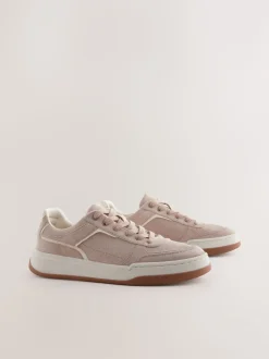 Blush Rose - Forever Comfort® Panelled Retro À lacets Trainers
