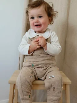 Body Purebaby classique à col arrière avec col