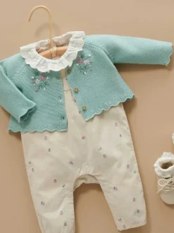 Body Purebaby Volant Pointelle