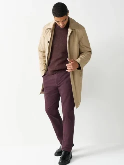 bordeaux - Slim Fit (Slim Fit) - Pantalon chino stretch