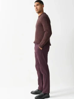 bordeaux - Slim Fit (Slim Fit) - Pantalon chino stretch