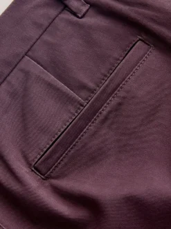 bordeaux - Slim Fit (Slim Fit) - Pantalon chino stretch