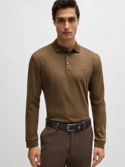 BOSS Ceintures en cuir italien Logo Elio