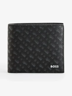 BOSS portefeuille Zair Signature à logo