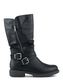 Bottes Coupe large Pavers zippée