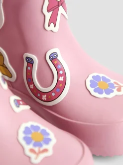 Bottes de pluie JoJo Maman Bébé imprimé cowboy