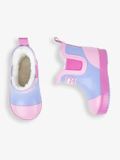 Bottes en caoutchouc JoJo Maman Bébé doublées en colour block