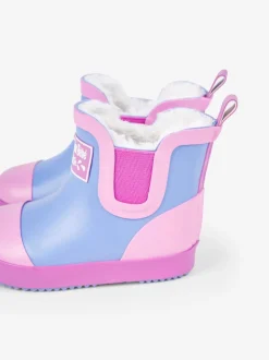 Bottes en caoutchouc JoJo Maman Bébé doublées en colour block