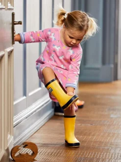 Bottes en caoutchouc Jojo Maman Bébé à bordures contrastées