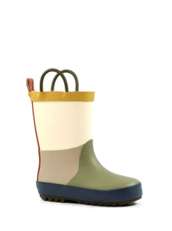 Bottes en caoutchouc Lazy Dogz Bubblegum vertes pour tout-petit