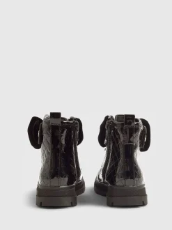 Bottes River Island vernies à Monogram