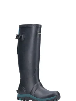 Bottes Wellington Cotswolds Bleu réglables