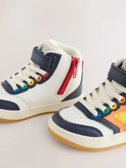 Boucle arc-en-ciel multicolore - Baskets hautes Little Bird By Jools Oliver Star