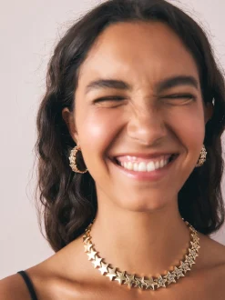 Boucles d’oreilles Rockett St George avec étoile scintillante