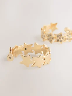 Boucles d’oreilles Rockett St George avec étoile scintillante