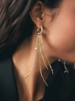 Boucles d’oreilles Rockett St George avec breloque étoile