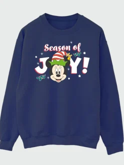 Brands In Disney Sweat-shirt de Noël Minnie Mouse Holly Jolly
