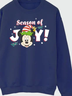 Brands In Disney Sweat-shirt de Noël Minnie Mouse Holly Jolly