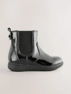 Brevet noir - Bottines Chelsea en cuir