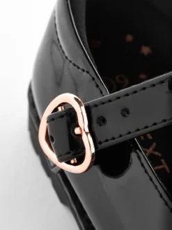 Brevet noir - Chaussures School Junior Bow T-Bar