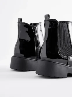 Brevet noir - Chelsea Ankle Boots