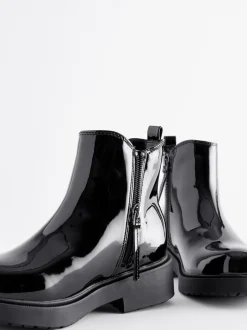 Brevet noir - Chelsea Ankle Boots