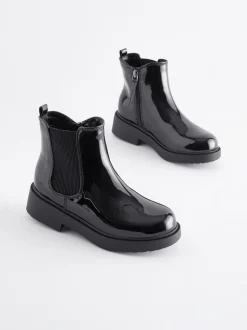 Brevet noir - Chelsea Ankle Boots