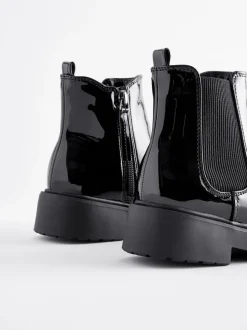 Brevet noir - Chelsea Ankle Boots
