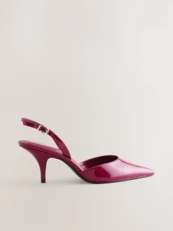 Brevet rose - Chaussures à talons Forever Comfort® à bout pointu et à bride arrière