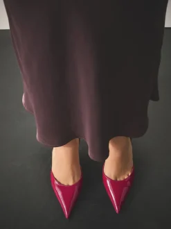 Brevet rose - Chaussures à talons Forever Comfort® à bout pointu et à bride arrière