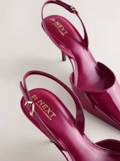 Brevet rose - Chaussures à talons Forever Comfort® à bout pointu et à bride arrière