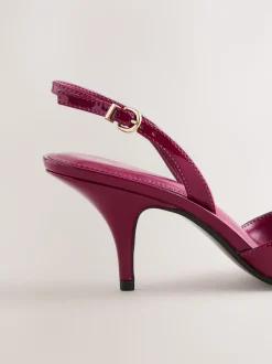 Brevet rose - Chaussures à talons Forever Comfort® à bout pointu et à bride arrière