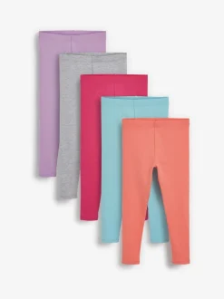 brillant - Lot de 5 leggings (3-16ans)
