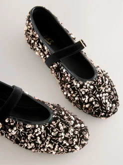 bronze - Chaussures Forever Comfort® Mary Jane avec ornements de sequins