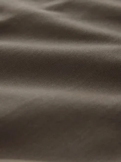 Brun clair - Ajustement droit - Pantalon chino stretch