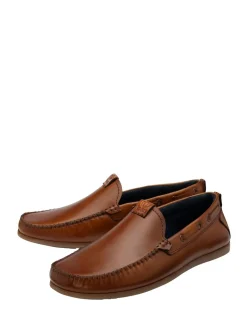 Brun clair - Chaussures de conduite Lotus décontractées à enfiler