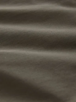 Brun clair - Coupe ample - Pantalon chino stretch