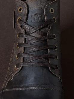 Brun clair - Coupe classique - Dune London bottines Simon en cuir robuste