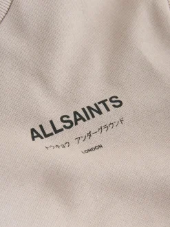 Brun clair - Ensemble sweat-shirt et joggings smALLSAINTS Underground oversize à empiècement texturé