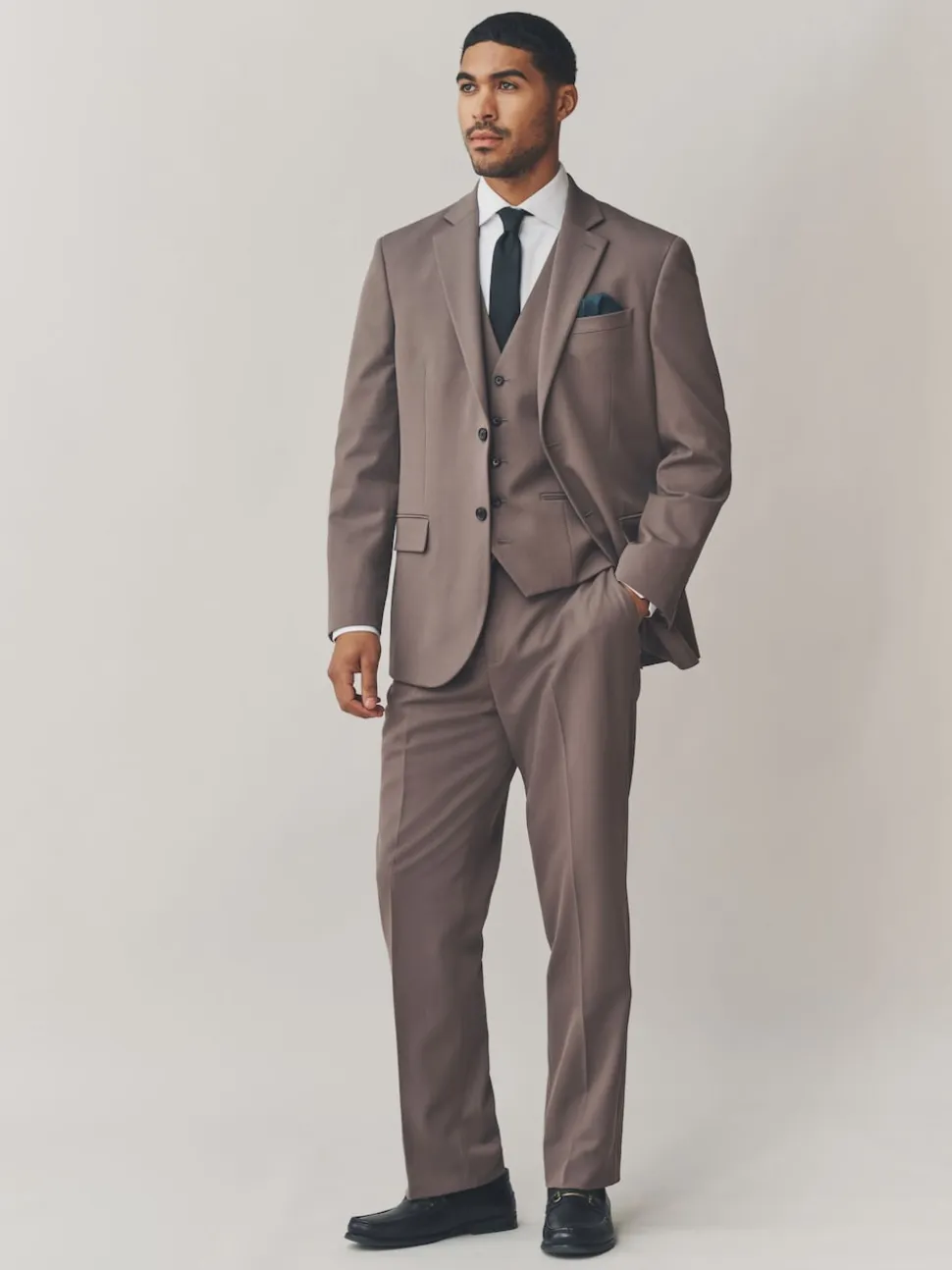 Brun clair - Gilet extensible Motionflex à coupe régulière