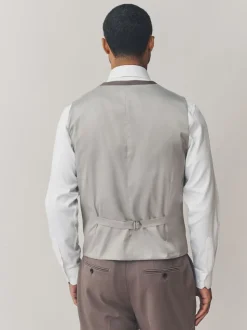 Brun clair - Gilet extensible Motionflex à coupe régulière