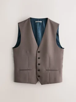 Brun clair - Gilet extensible Motionflex à coupe régulière