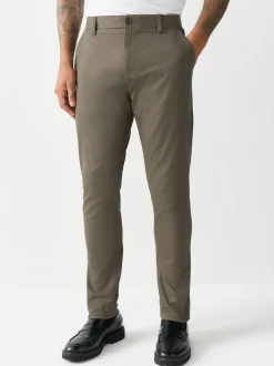 Brun clair - Skinny Fit (Skinny Fit) - Pantalon chino stretch