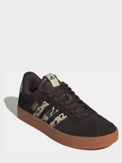 Brun foncé - Adidas VL Court 3.0 Formateurs