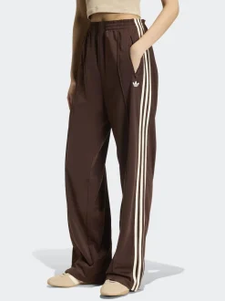 Brun/Crème - Pantalons amples Adidas Original Firebird
