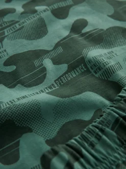 Camouflage gris/bleu/vert - Lot de 3 pyjamas à manches longues (3-16ans)