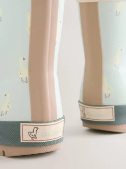 canard Bleu - Bottes de pluie à poignets doublés en néoprène